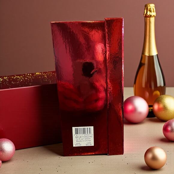 Starbucks 2015 Black Ceramic Swarovski Crystal Tumbler 12oz • Rare Lmtd Edt. NWT - Picture 3 of 9